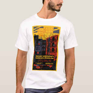 Camiseta Mantenha sua vizinhança limpa