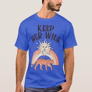 Camiseta Mantenha sua Wild Cheetah Boho Bohemian