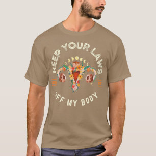 Camiseta Mantenha suas leis longe do meu corpo2