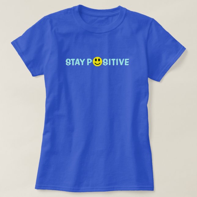 Camiseta Mantenha T-Shirts™ Positivas (Frente do Design)