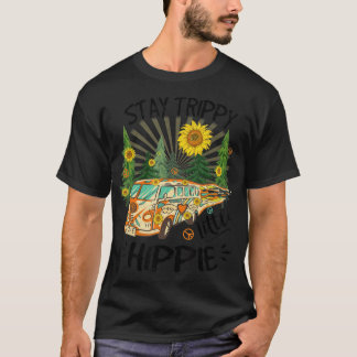 Camiseta Mantenha Trippy Pequeno Hippie Vintage Van Peace S