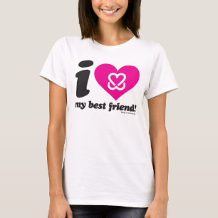 Camiseta Mantenha um peito "eu amo que t-shirt do meu