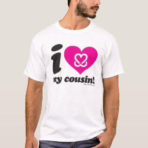 Camiseta Mantenha um peito "eu amo que t-shirt do meu