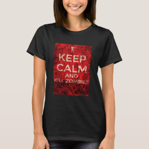 Camiseta MANTENHA ZOMBIS CALMOS E do MATAR por AlyZen