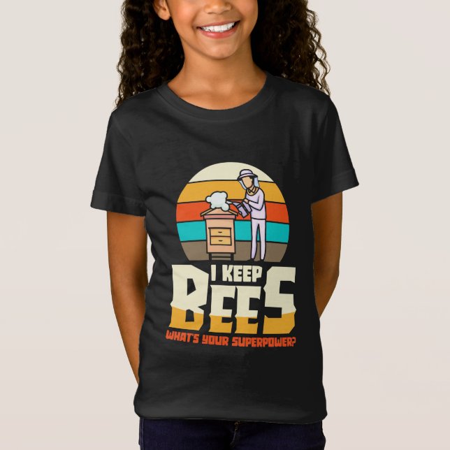 Camiseta Mantenho Abelhas (Frente)