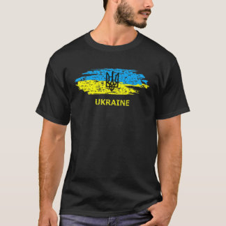 Camiseta Mantenho-Me Perturbado Com A Ucrânia Para Travar A