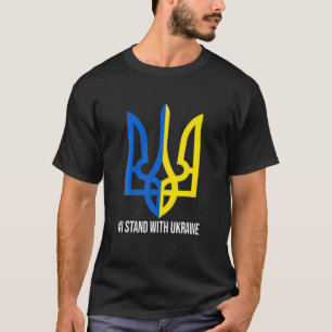 Camiseta Mantenho-Me Presente Na Ucrânia, Que Apoiará A U
