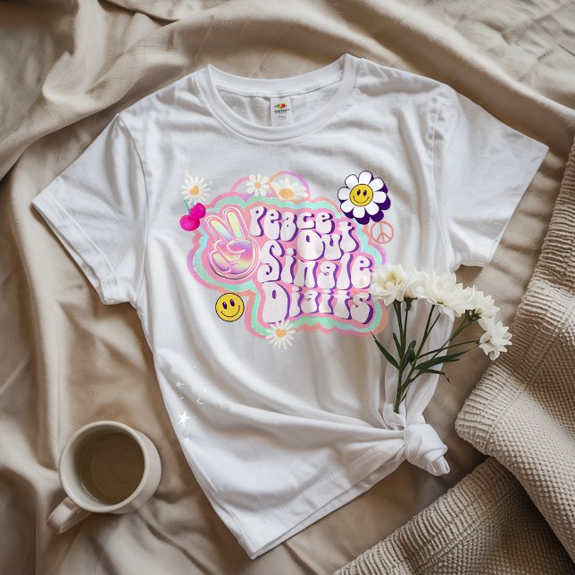 Camiseta manter a paz de solteiro (Criador carregado)