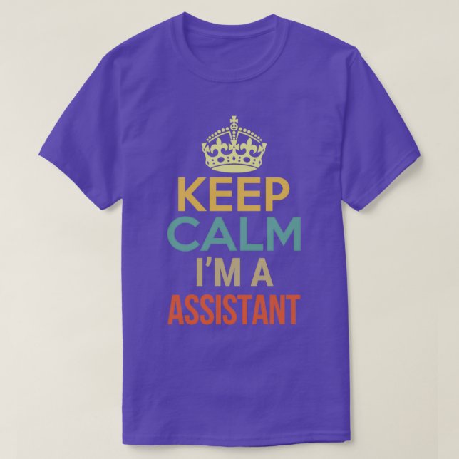 Camiseta Manter Assistente Ix27m Calm (Frente do Design)
