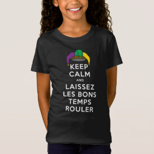 Camiseta MANTER CALM e LAISSEZ LES BONS TEMPS ROULER