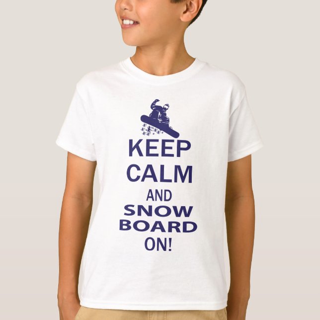 CAMISETA MANTER-CALM-SNOW-CONSELHO LIGADO (Frente)