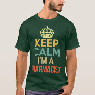 Camiseta Manter Calma Ix27m Um Farmacêutico 2
