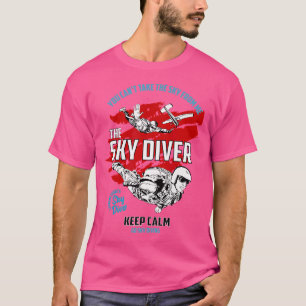 Camiseta Manter Calmo Céu Divino