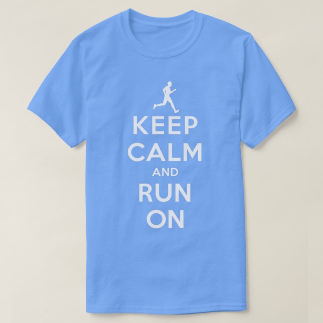 Camiseta Manter Calmo e Executar no DSMale (Frente do Design)