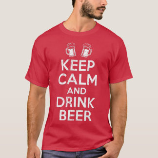 Camiseta Manter Cerveja Calma