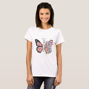 Camiseta Manter Cotação de Flor Selvagem Crescente