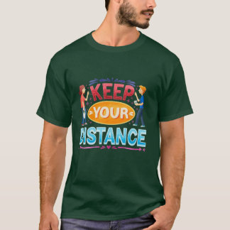 Camiseta Manter distância