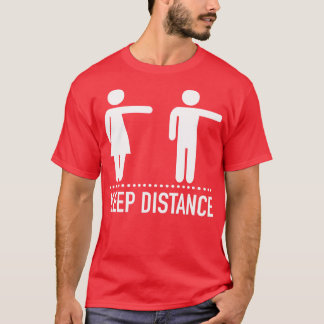 Camiseta Manter distância