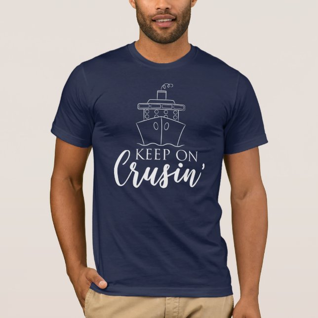 Camiseta Manter em Cruisim' Náutico (Frente)