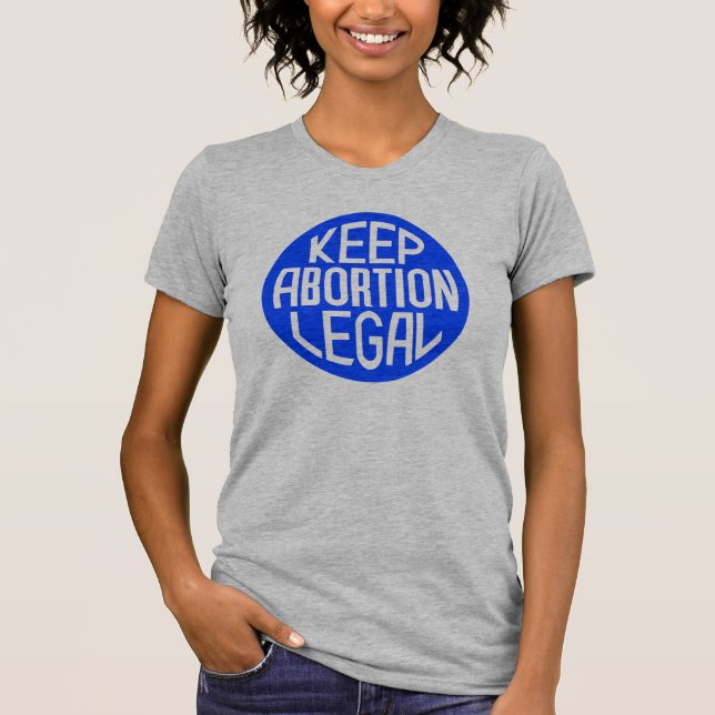 Camiseta Manter Legalidade do Aborto (Frente)