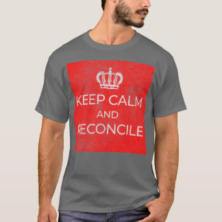 Camiseta Manter o Contabilista Calmo e Reconciliar