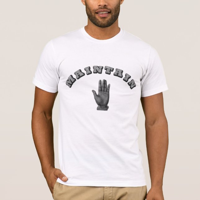 Camiseta MANTER o tee (Frente)