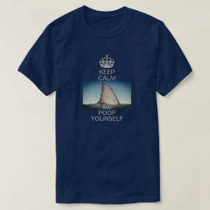 Camiseta Manter o Tubarão Calmo