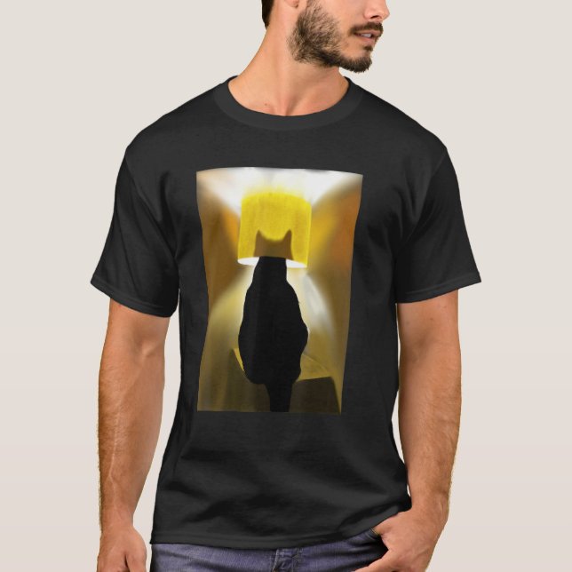 Camiseta Manter quente da lâmpada na lâmpada (Frente)