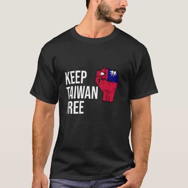 Camiseta Manter Taiwan Livre (Frente)