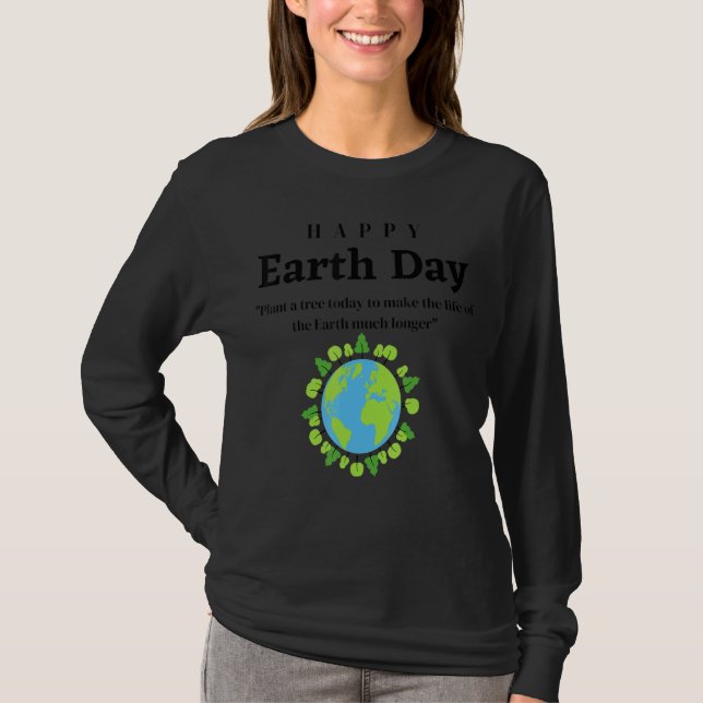 Camiseta Manter Verde Todos Os Dias É O Dia Da Terra 2022 1 (Frente)