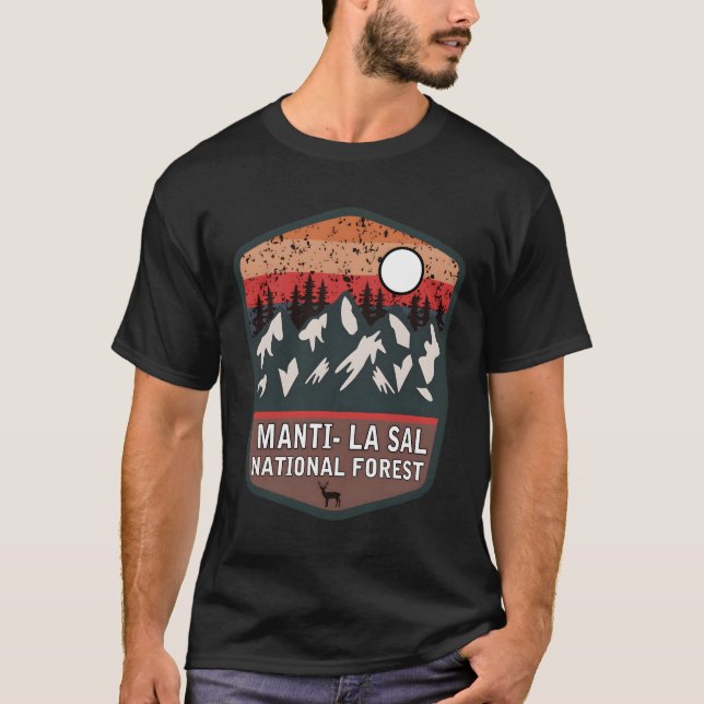 Camiseta Manti-la sal, floresta nacional (Frente)