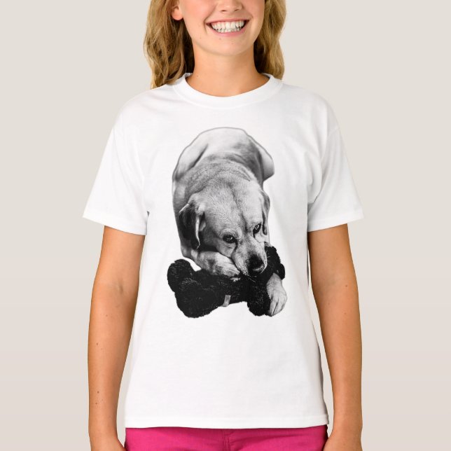 Camiseta Mantida Apertada (Frente)