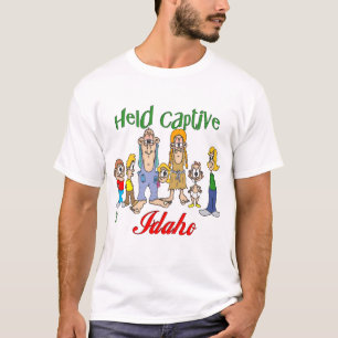Camiseta Mantida em cativeiro em Idaho