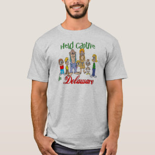 Camiseta Mantido em Captivo em Delaware