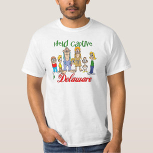 Camiseta Mantido em Captivo em Delaware
