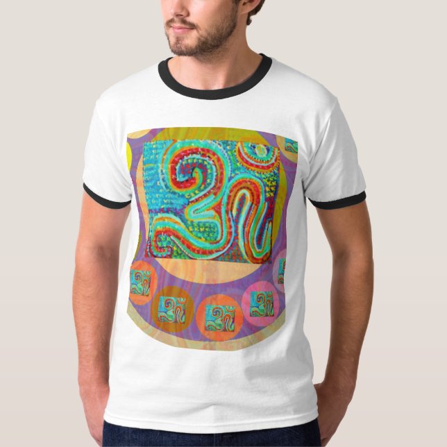 CAMISETA MANTRA DE 108 OM (Frente)