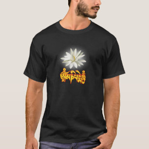 Camiseta Mantra do zumbido do padme do OM mani