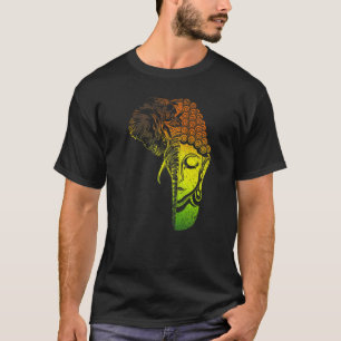Camiseta Mantra Espiritual Budista Zen Budismo Elefante Bu