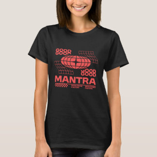 Camiseta Mantra - Urban Typography Streetwear