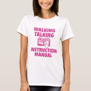 Camiseta Manual de instruções