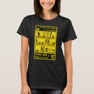 Camiseta Manual de instruções de treinamento de cães engraç