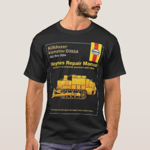 Camiseta Manual de Reparo do Killdozer