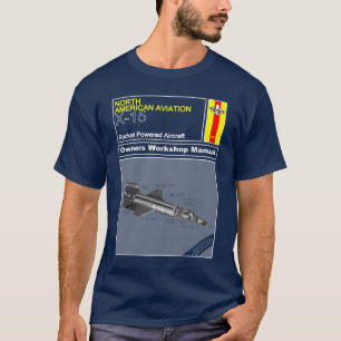 Camiseta Manual dos proprietários - NASA X-15