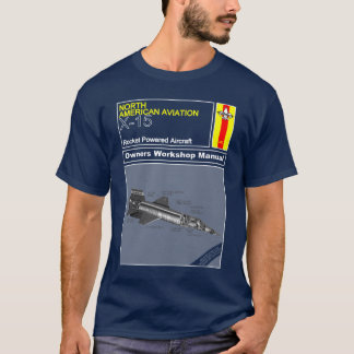 Camiseta Manual dos proprietários - NASA X-15