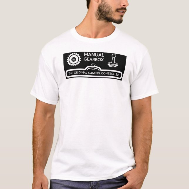 Camiseta Manual Gearbox The Original Gaming Controller (Frente)
