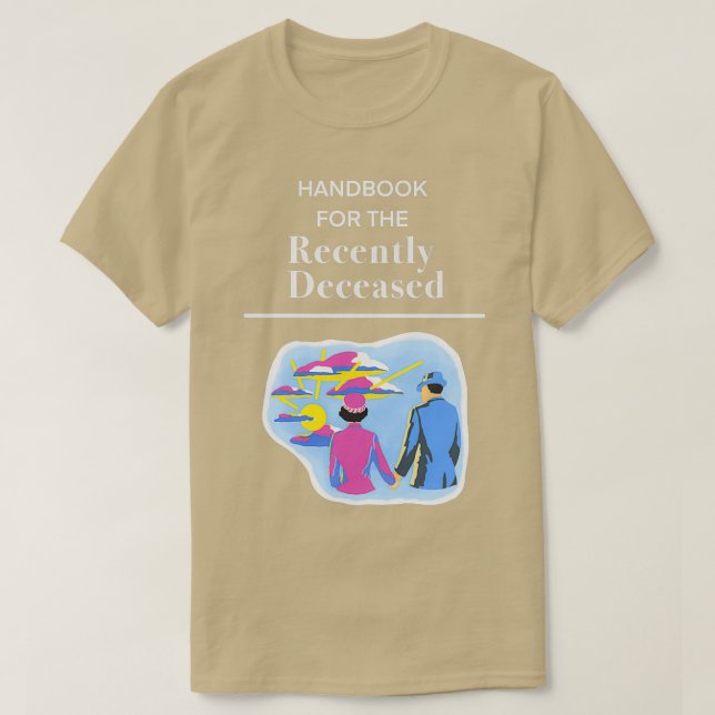 Camiseta Manual para o falecido recentemente (Frente do Design)