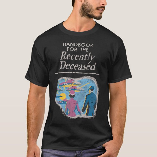 Camiseta Manual Para O Recente Falecido, Pré-Incomodado (Frente)