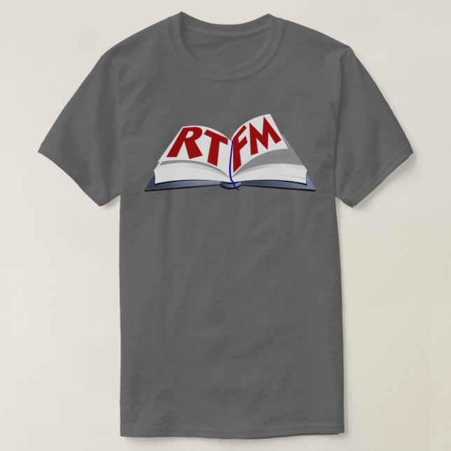 Camiseta Manual RTFM (Frente do Design)