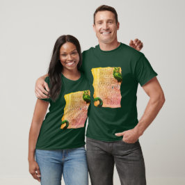 Camiseta Manuscrito misterioso de Voynich alterou o códice