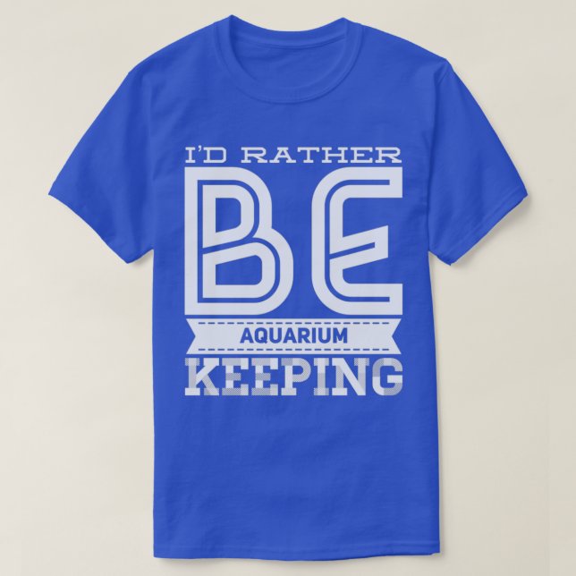 Camiseta Manutenção do Aquário 2 (Frente do Design)